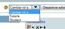 Cambiar a rol de estudiante
