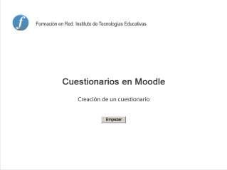 Enlace al vídeo tutorial creación de un cuestionario