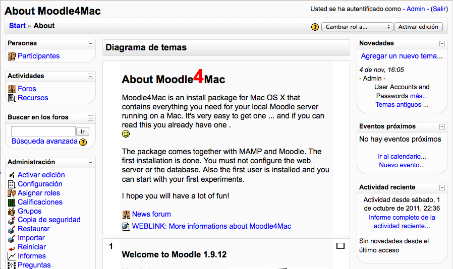 About Moodle4Mac