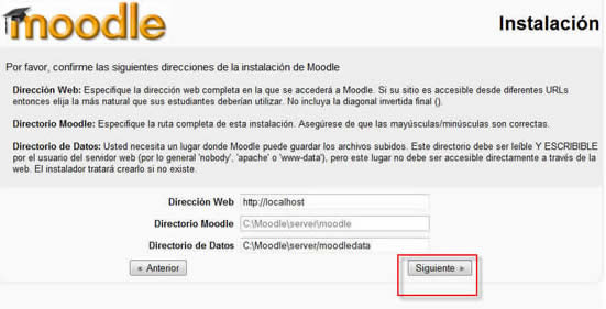 Rutas de Moodle