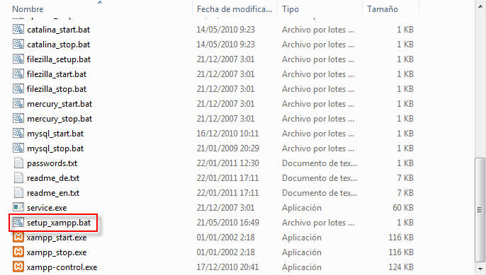 Archivo xetup_xampp.bat