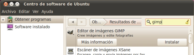 Centro sfw de ubuntu