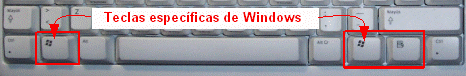 Teclas Windows