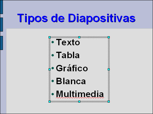 Diapositiva de título y texto