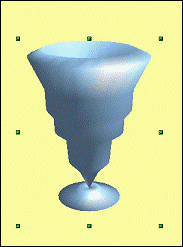 Transformación de 2D a cuerpo de rotación en 3D