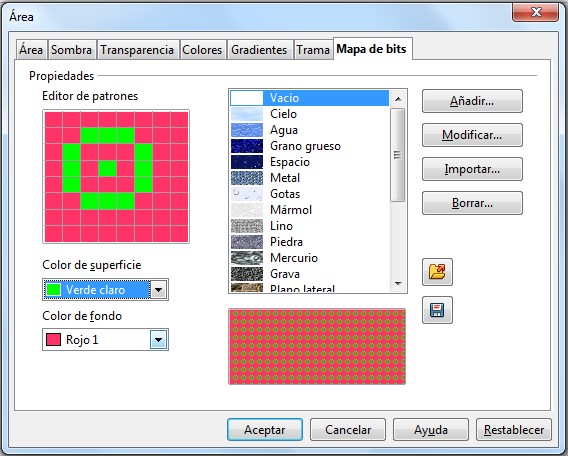 Editor modelos de bitmap