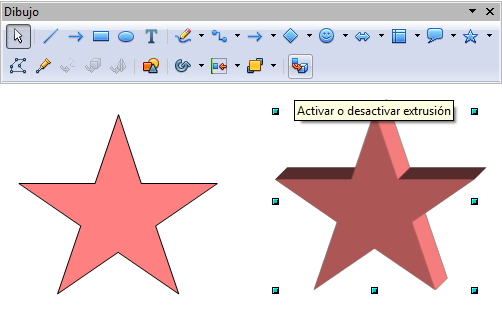 Extrusión de una estrella