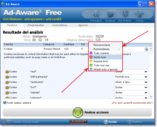 como quitar adware con avast browser cleanup
